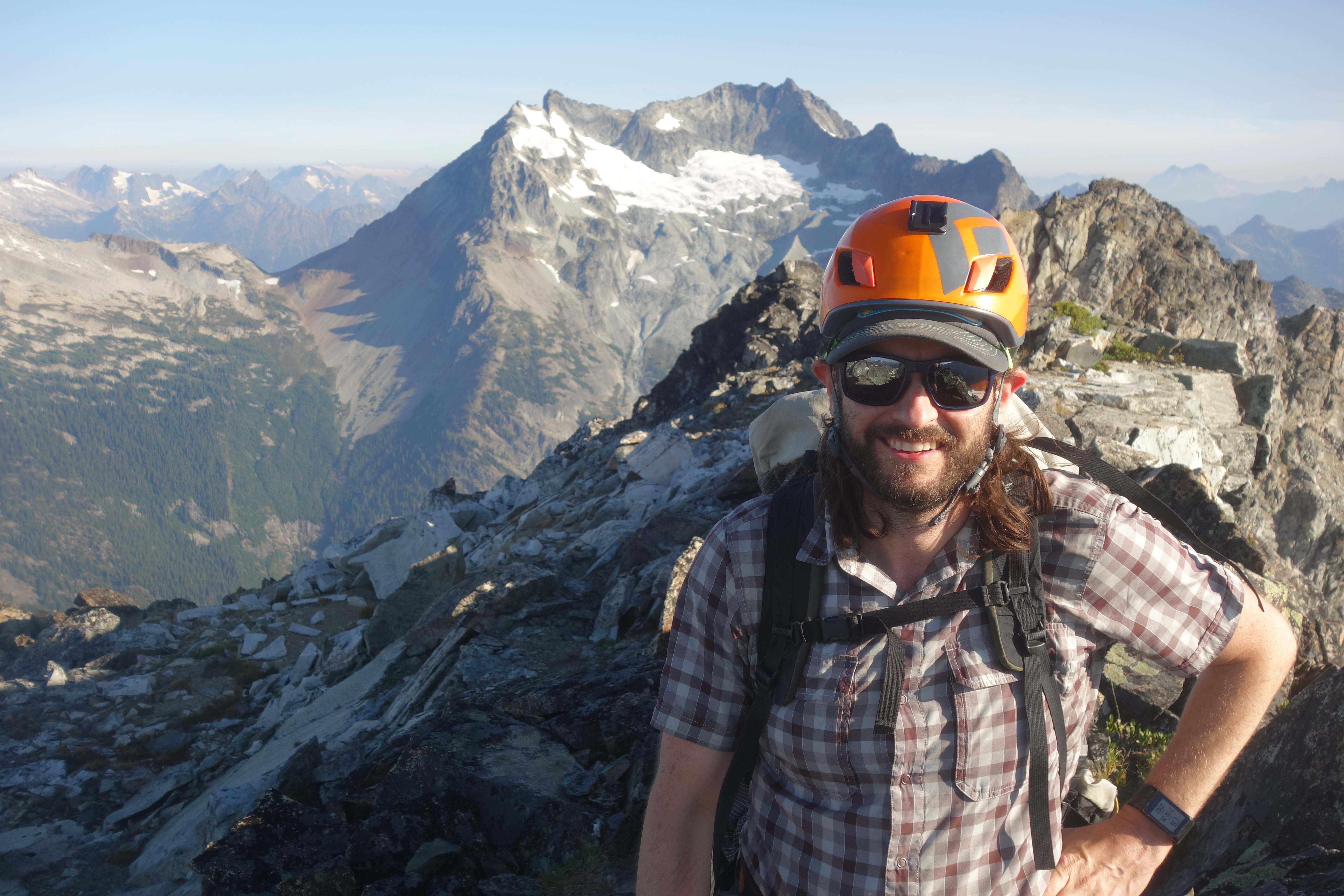 Brandon on the summit of Greenwood