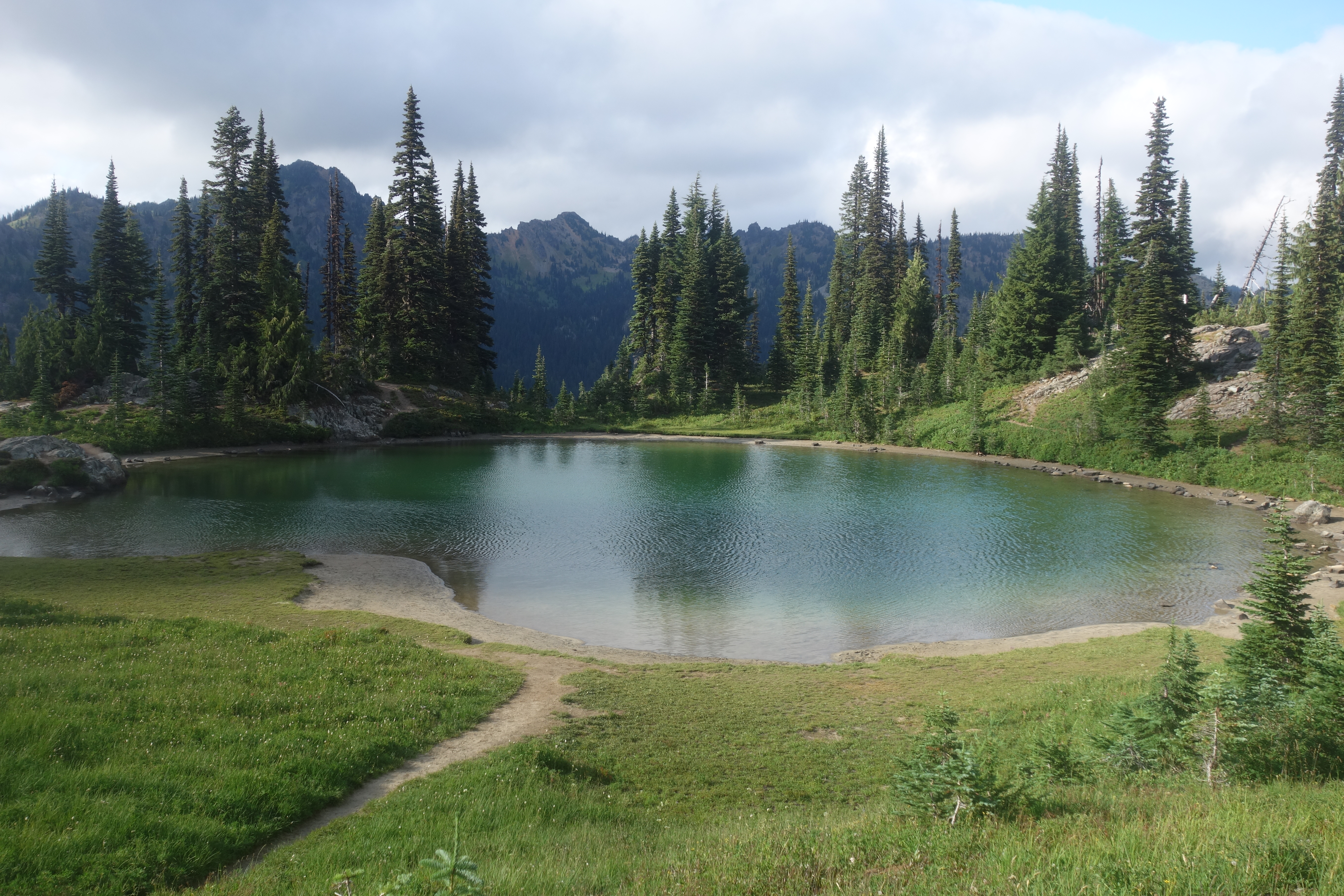 Lake near Chinook Pass